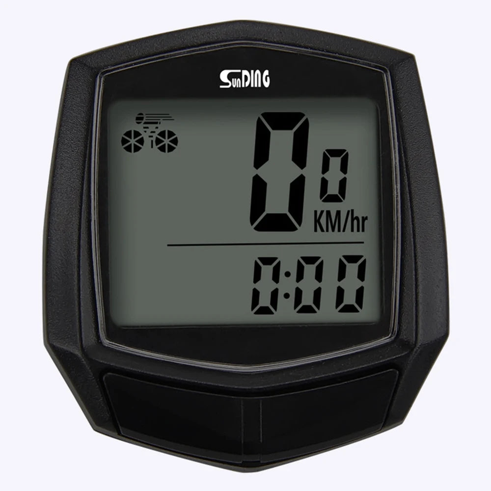 Bike Computer Multifunctional Speedometer LCD Digital Display Bike Table Waterproof Odometer Cycling Stopwatch Bicycle Computer